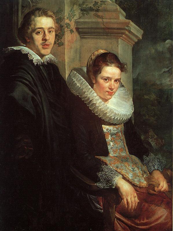 Jacob Jordaens A Young Married Couple Sweden oil painting art